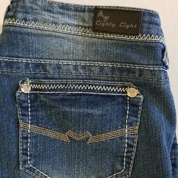 Eighty Eight Perfect Distressed Jeans Sz 9 - Picture 2 of 12